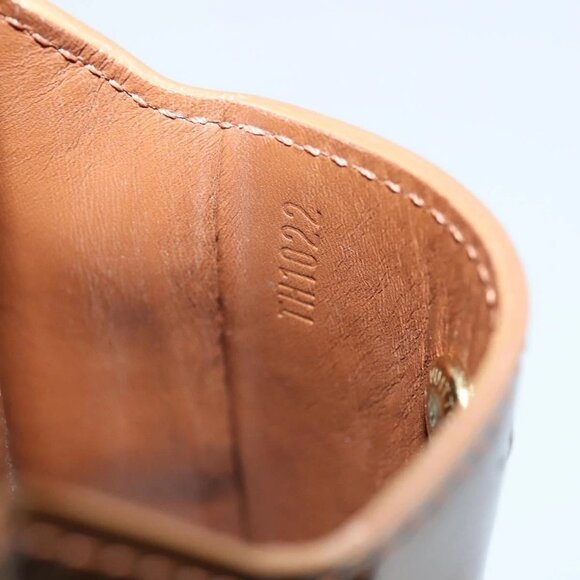 LOUIS VUITTON Monogram Vernis Green Cigarette Case Bronze M91156 Auth bs29785 - Picture 12 of 14